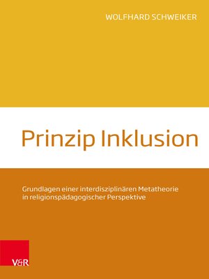 cover image of Prinzip Inklusion